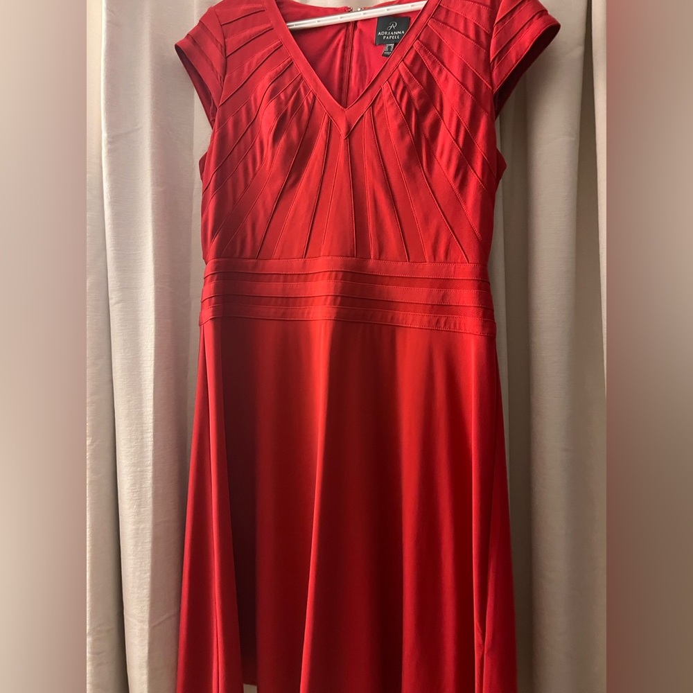 Adrianna Papell Red Dress